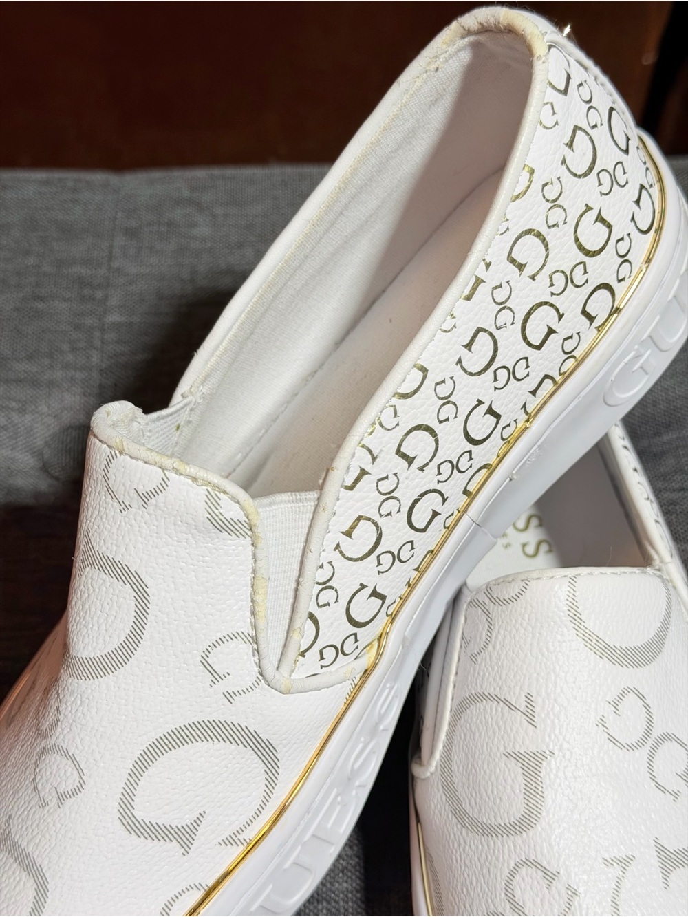Michael Kors Kendrick Slip On Espadrille Flats Pale Gold[ Size 9.5] - Picture 7 of 10